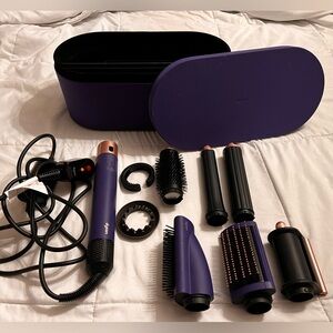 Dyson Especial Edition Airwrap multi-styler complet long in Vinca Blue and Rose